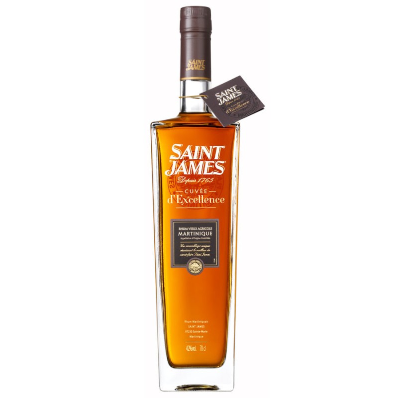 Saint James - Rhum vieux - Cuvée Excellence - 70cl - 42°