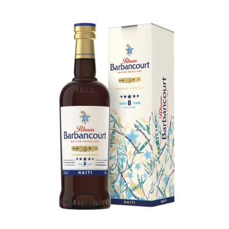 Barbancourt - Réserve Spéciale 5 étoiles - 8 Ans - 70cl - 43°